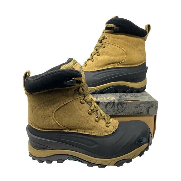 THE NORTH FACE Mens Chilkat III Boots Size 11, 13 British Khaki Tan - Picture 2 of 16